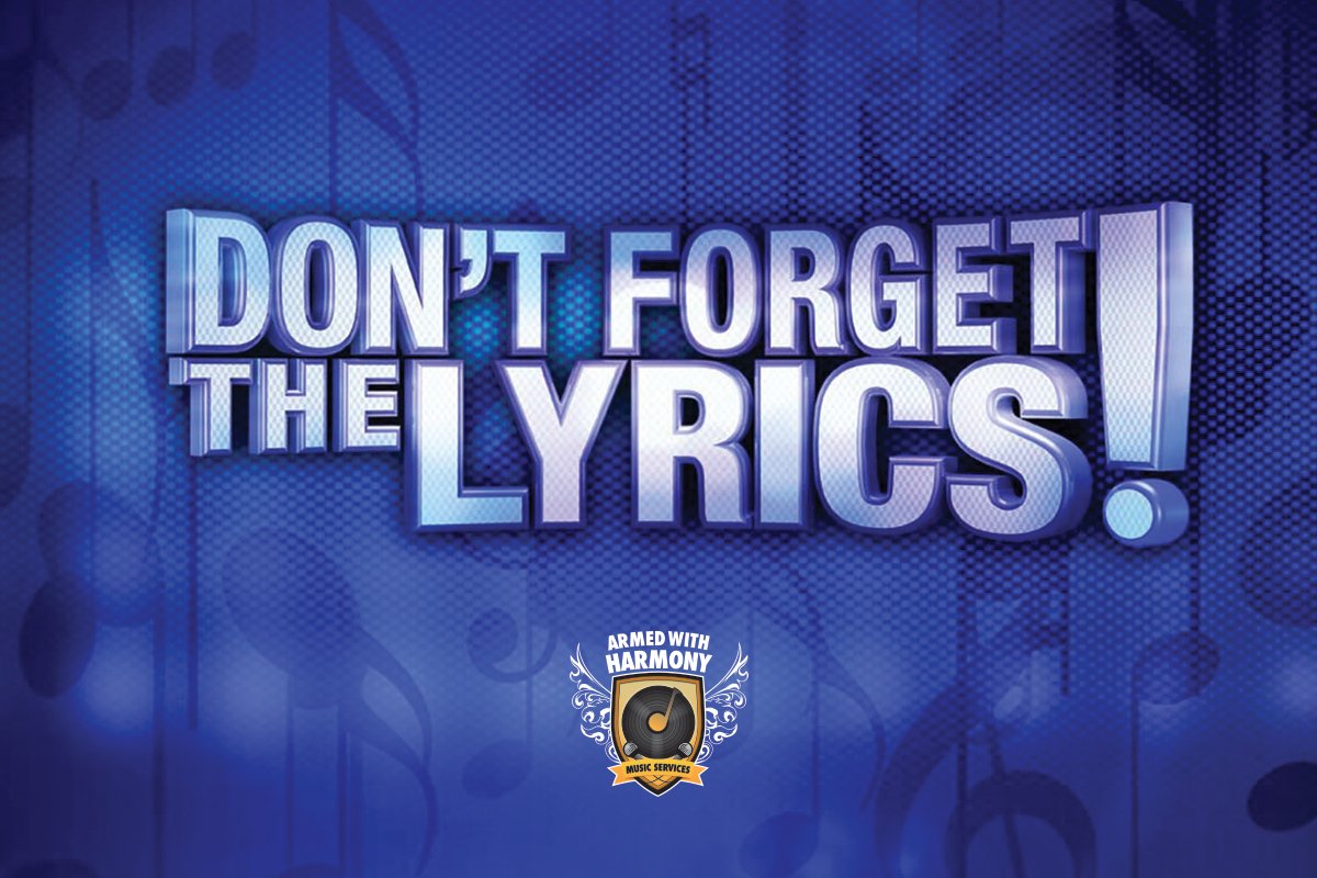 Dont Forget The Lyrics