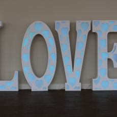 LED Light Up Marquee LOVE Letters