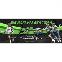 Next Sask rush game sat March 12th!