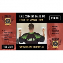 Win 2x FREE Tix to NLL League Championship Game! Saskatchewan Rush vs. Buffalo Bandits Home Playoff Game Sat June 4th SaskTel Centre 4x Chances To Win: Like, Comment, Share and Tag A Friend. Winner Announced Sat June 4th @ Noon. More Info www.ArmedWithHar