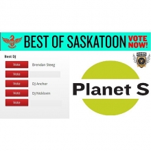 WOW! Not 1, Not 2, BUT 3 Of Our Armed With Harmony DJ's Got Nominated As Best DJ in Saskatoon for 2015 from Planet S Magazine Dj Anchor DJ Nicklovin & Dj Steeg. 
We are blown away! You can vote for your favorite Armed With Harmony DJ Here>
<a href=http://planetma target=_blanc>http://planetma</a>