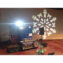 Need big sound or custom monogram lights for your event? We do that!