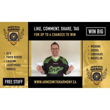 Win 2x FREE Tix to the Final Saskatchewan Rush Home Playoff Game June 4th SaskTel Centre 4x Chances To Win: Like, Comment, Share and Tag A Friend. Winner Announced Sunday May 29th www.ArmedWithHarmony.ca