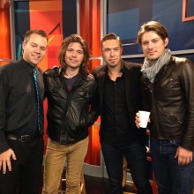 Just met Hanson!!! OMG. nbd. Show tonight at the odeon!