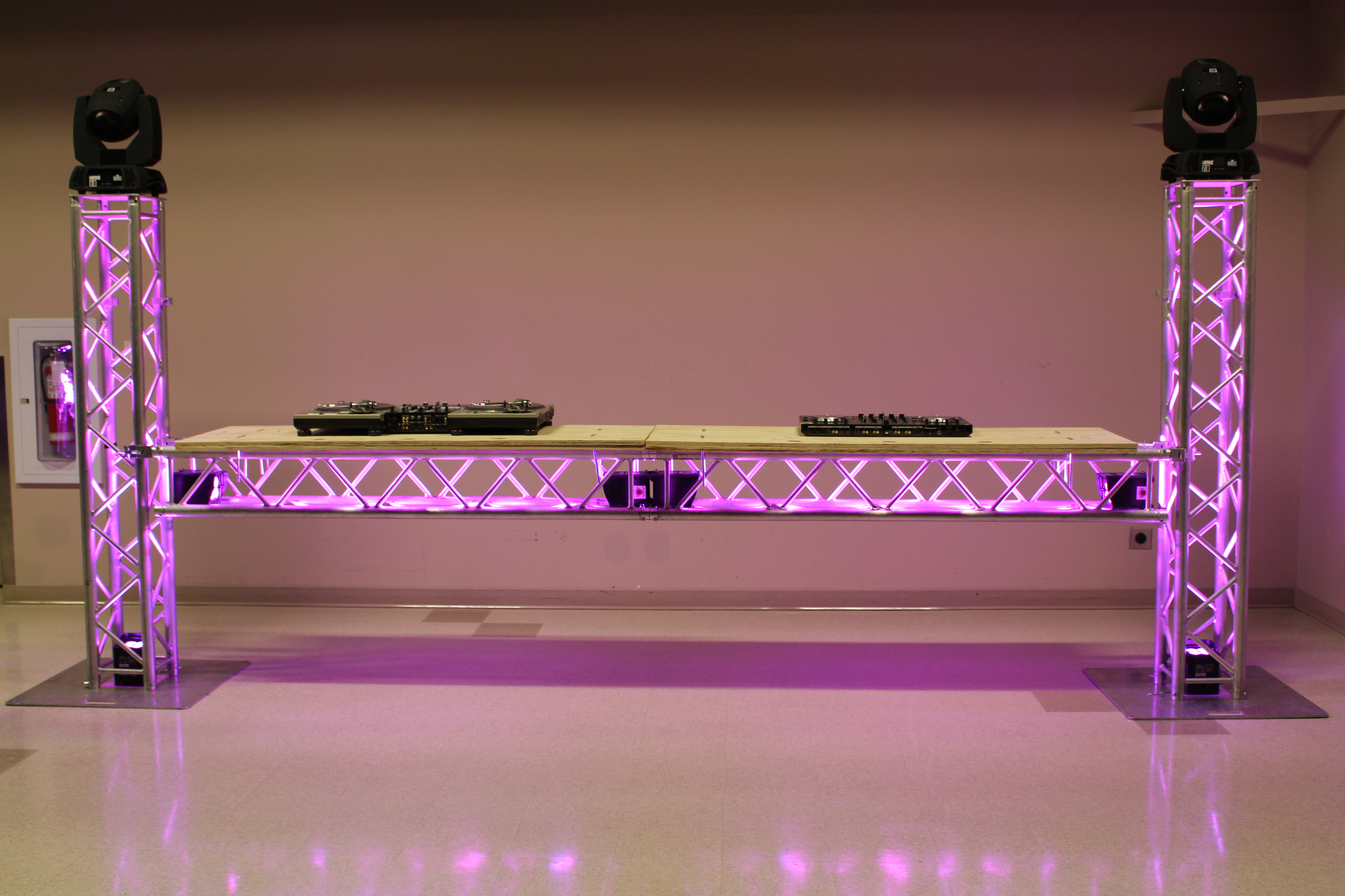 Custom Truss DJ Booth