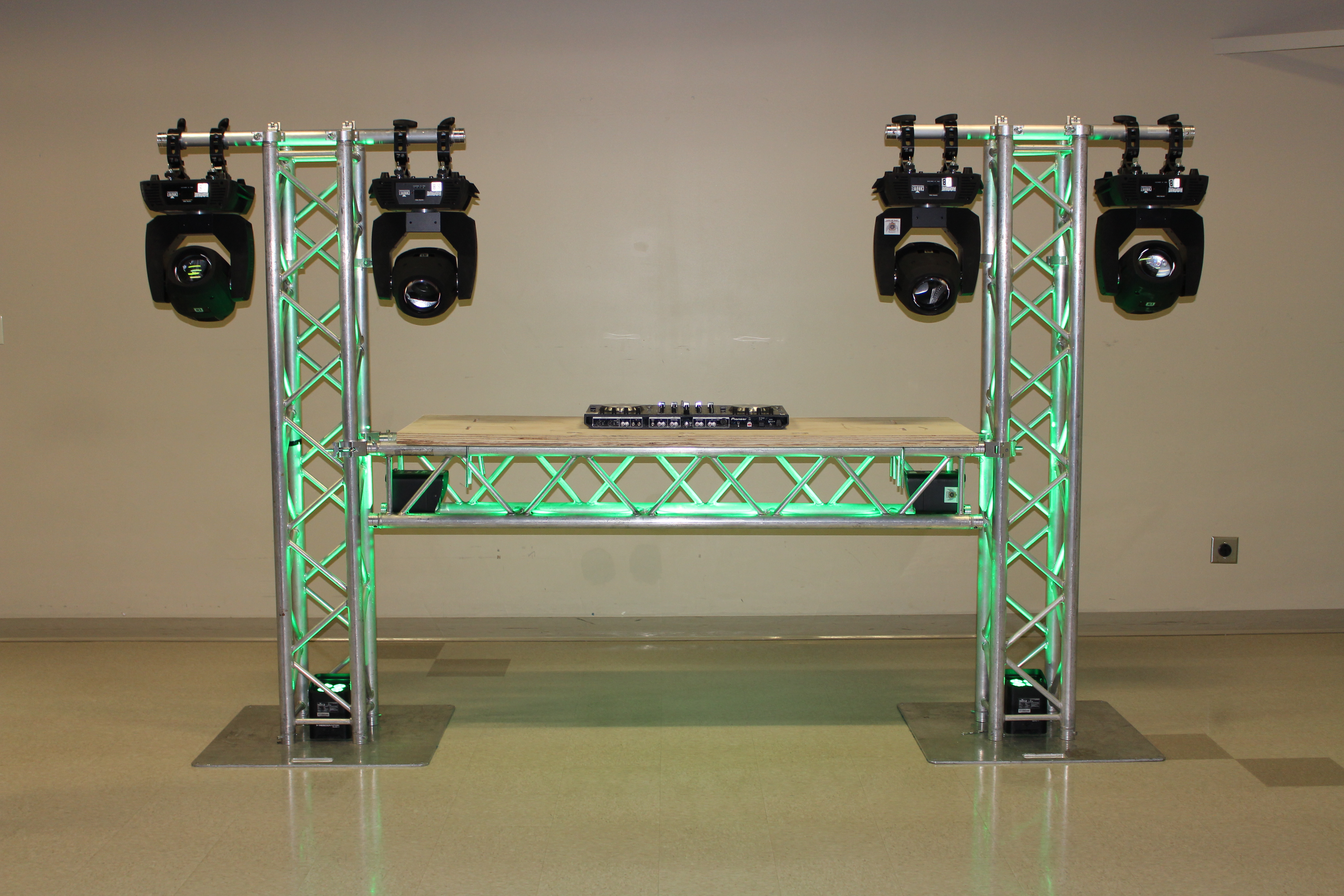 Custom Truss DJ Booth