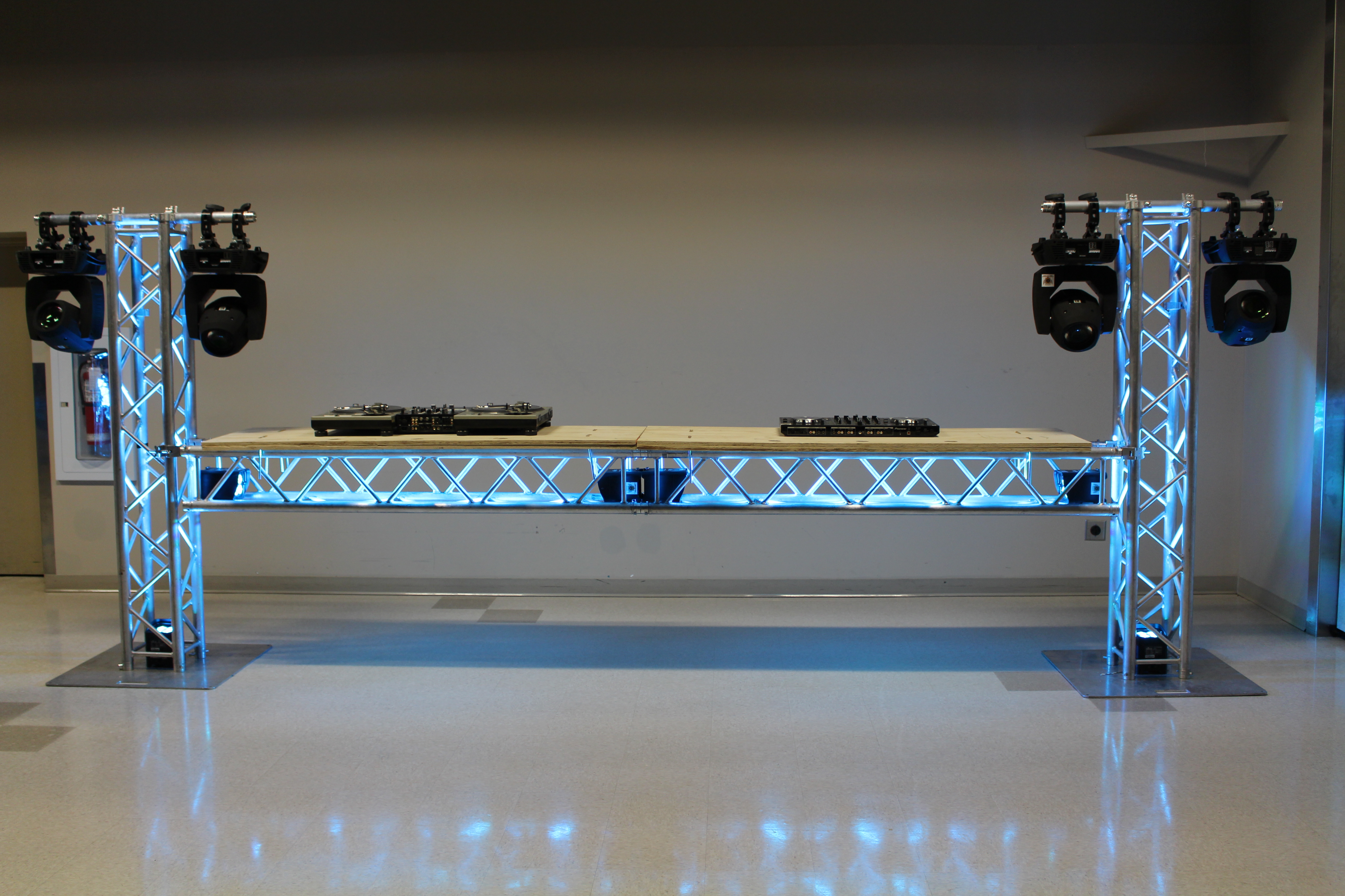 Custom Truss DJ Booth