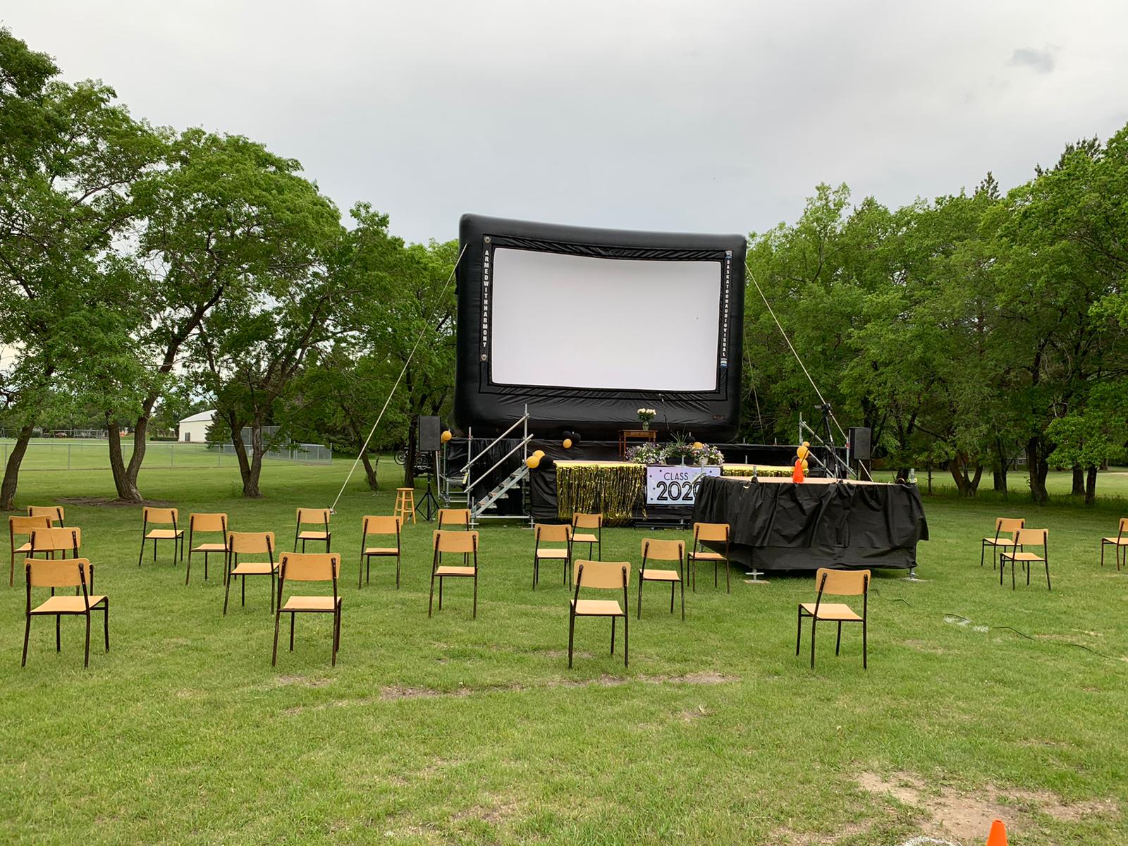 Saskatchewan Graduation Pop Up Drive In Movies