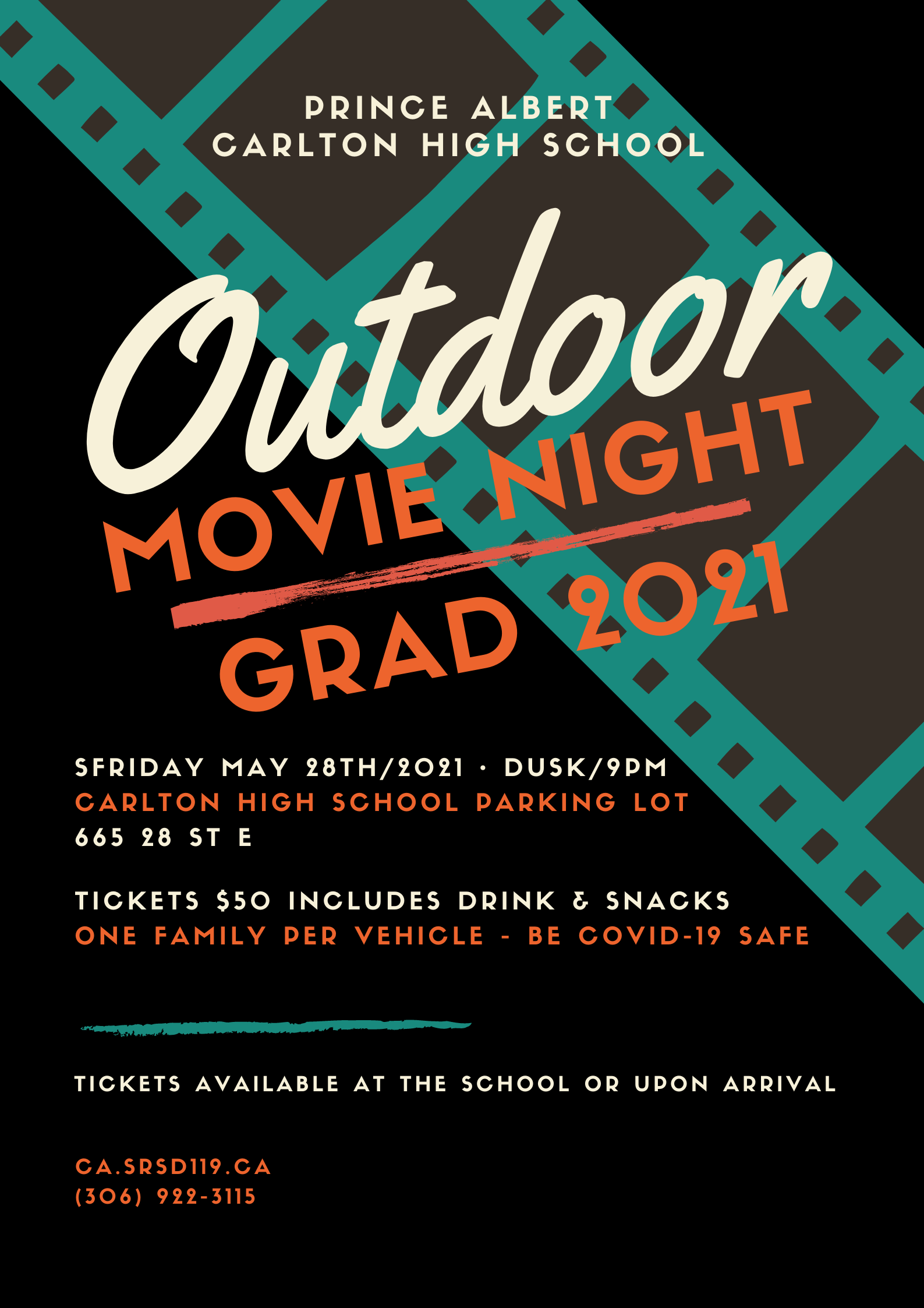 Saskatchewan Graduation Pop Up Drive In Movies