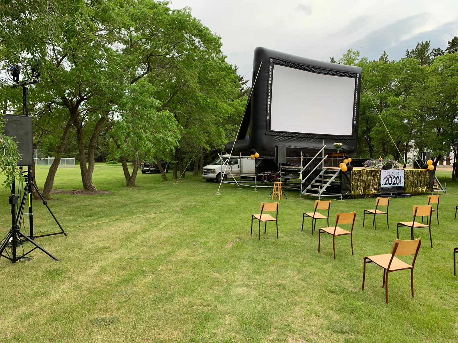 Saskatchewan Graduation Pop Up Drive In Movies