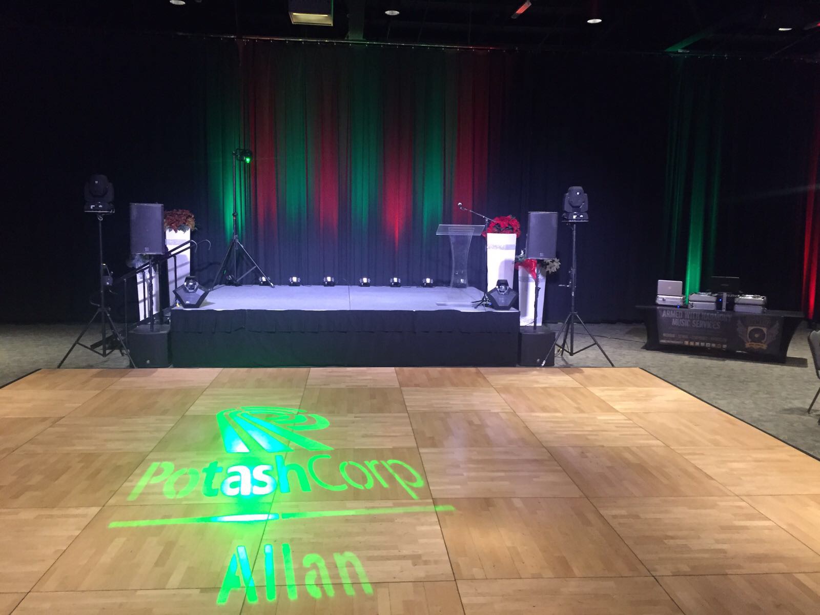 Corporate Monogram Lighting