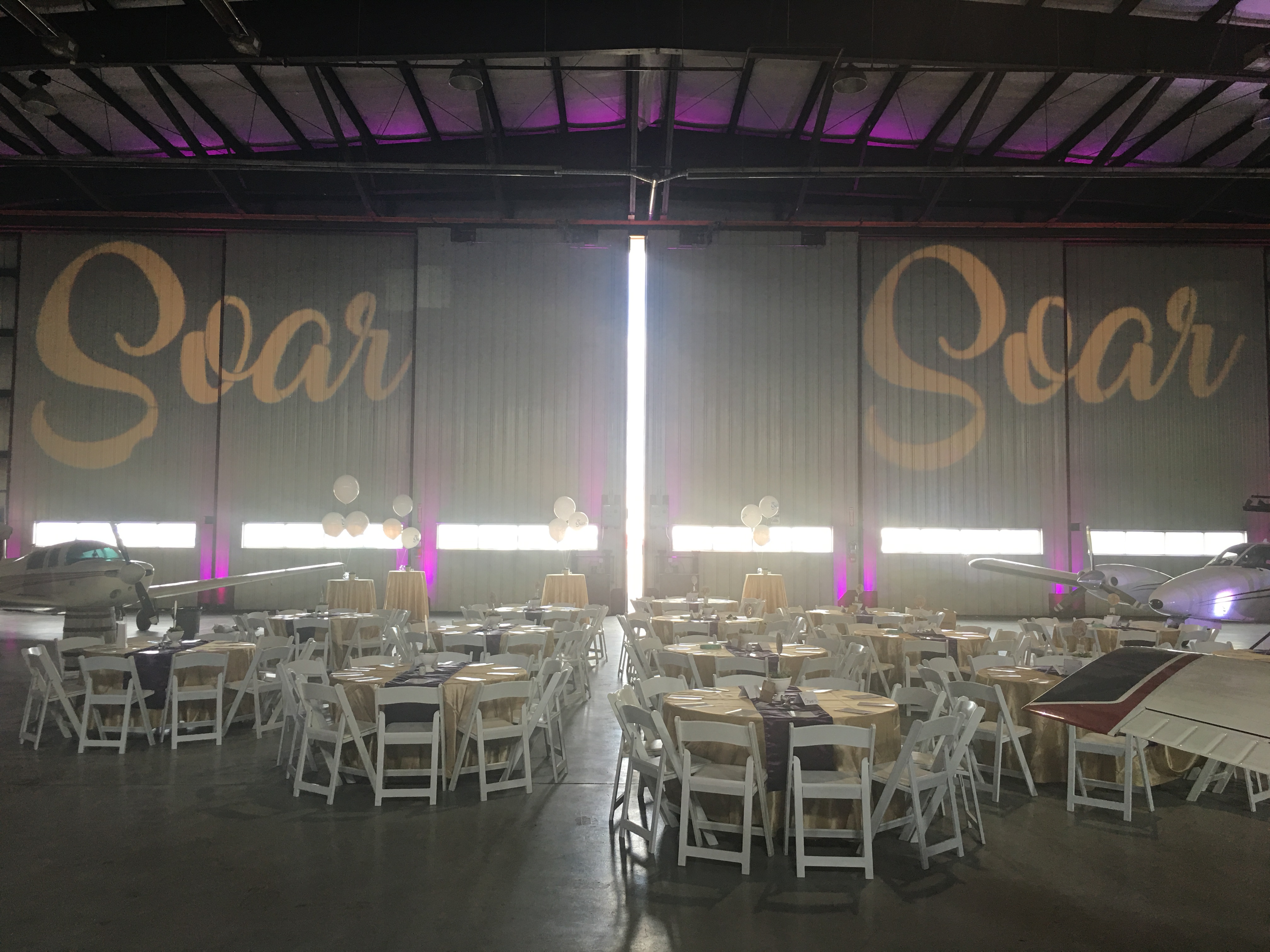 Corporate Monogram Lighting
