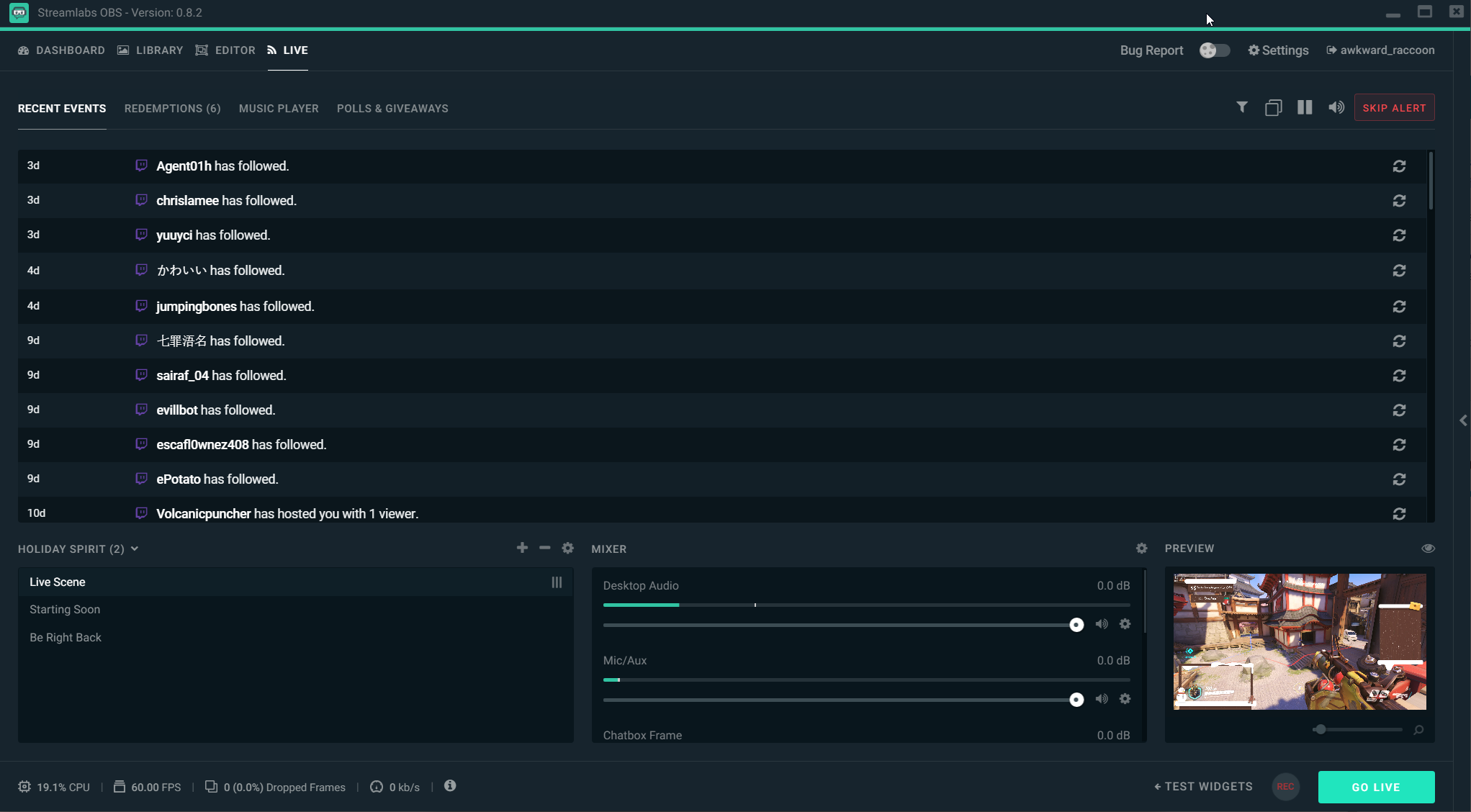 Live Stream Rentals