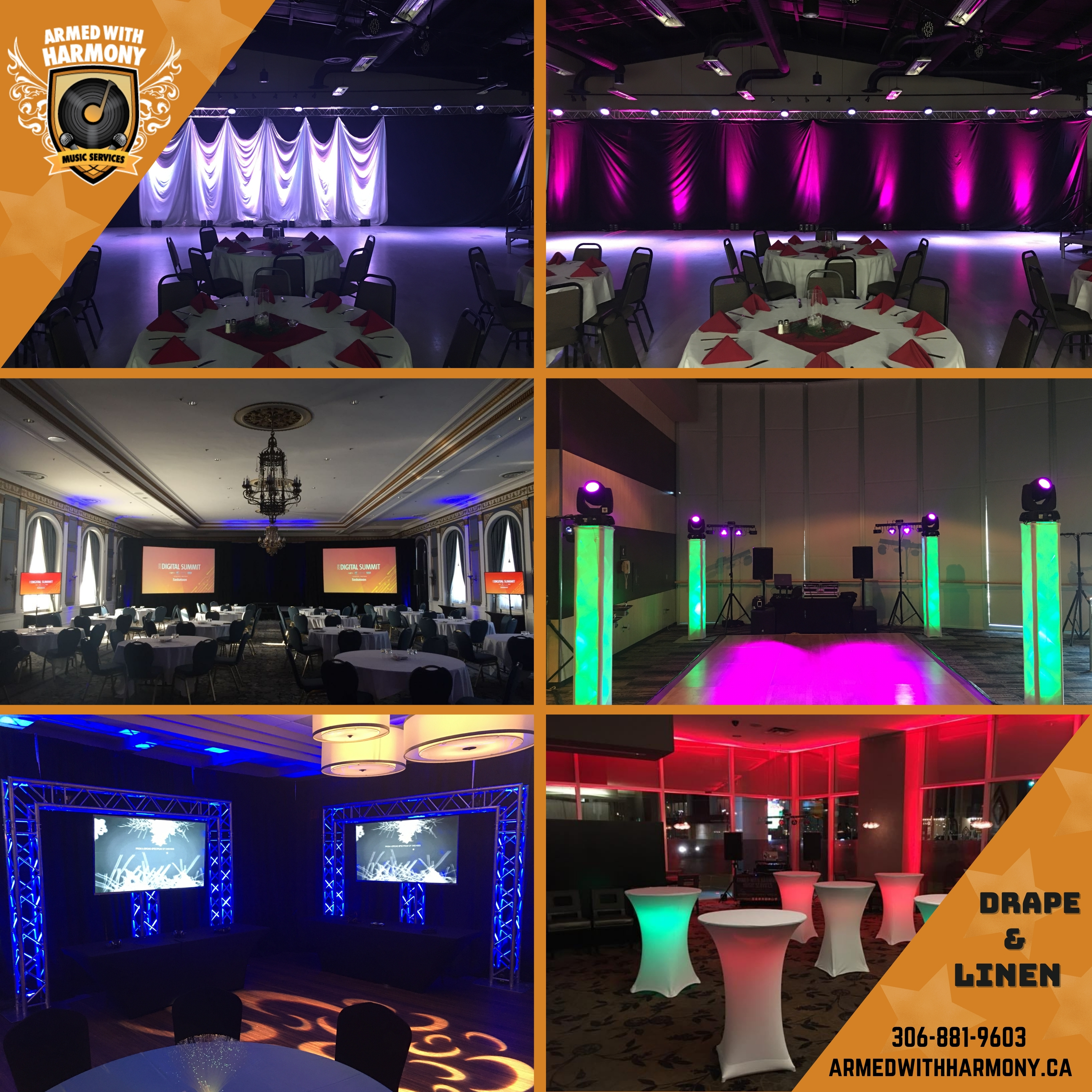 Drape Linens  Backdrops