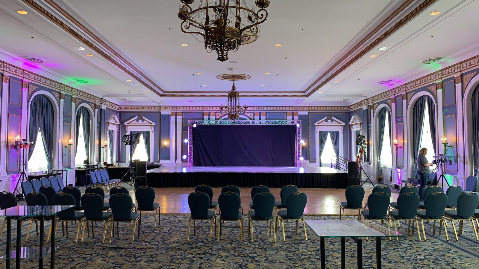 Saskatoon YXE Pipe  Drape Rentals Wedding Head Table Backdrop Linen