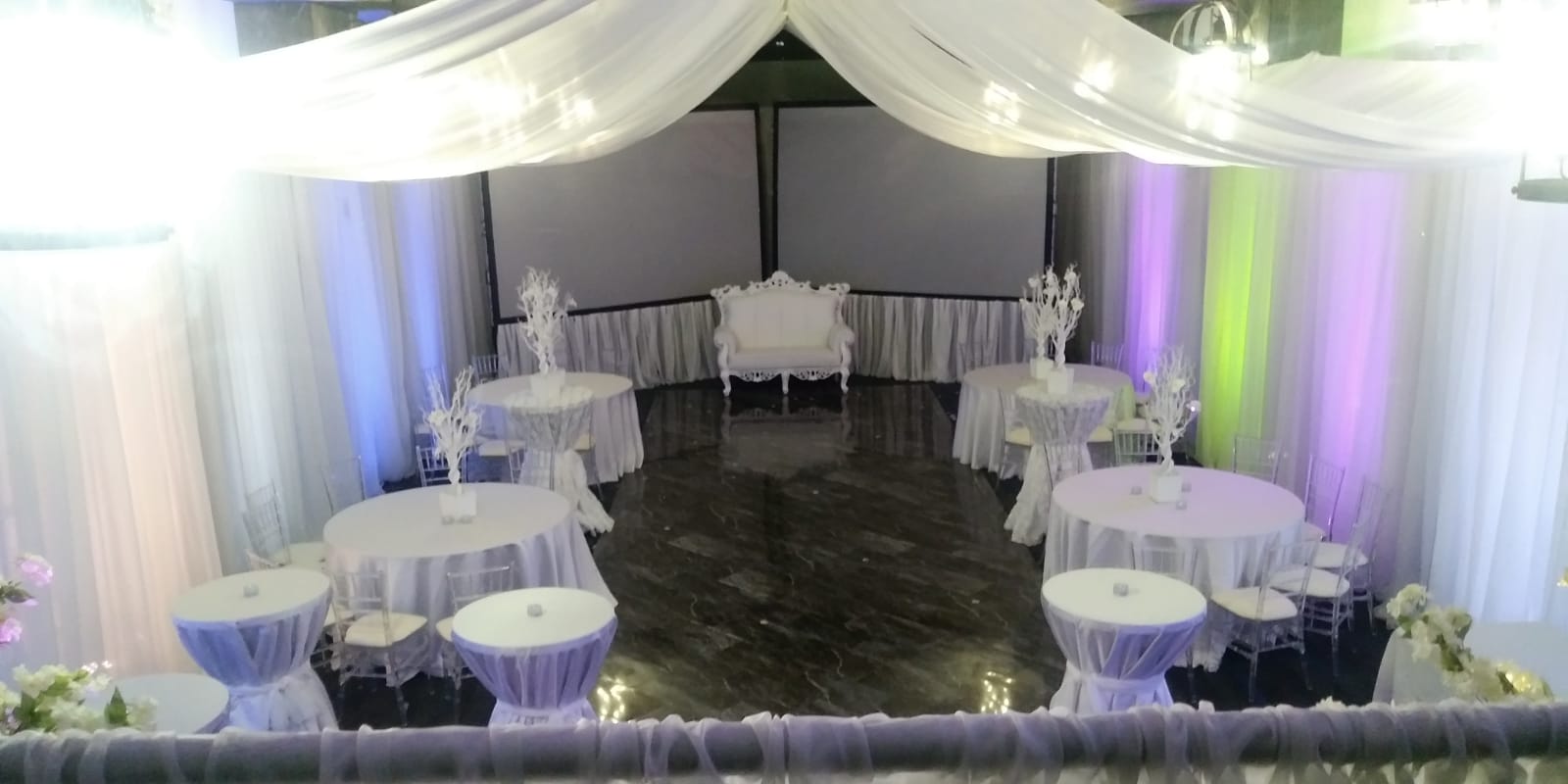 Saskatoon YXE Pipe  Drape Rentals Wedding Head Table Backdrop Linen