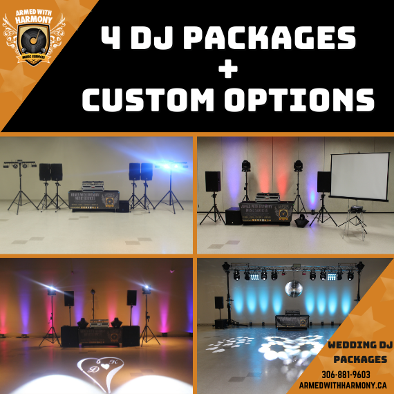 Saskatoon Custom Wedding DJ Packages