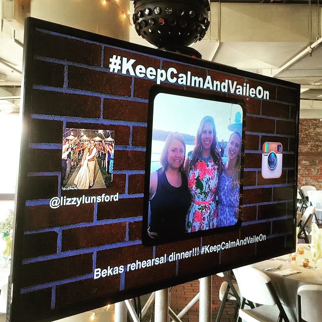 Social Media Wedding Slide Show