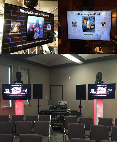 Social Media Wedding Slide Show