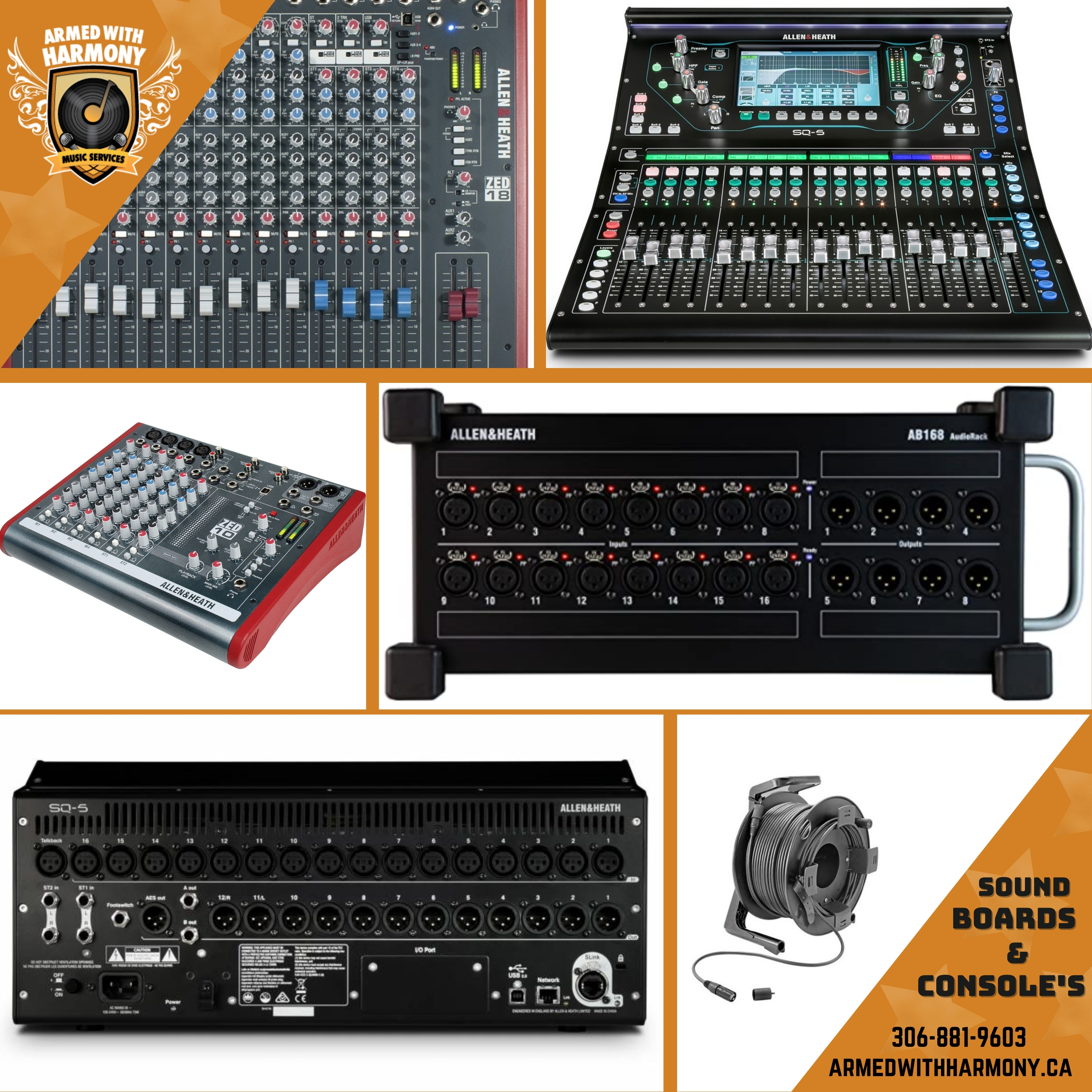 Audio Consoles  Mixing Boards