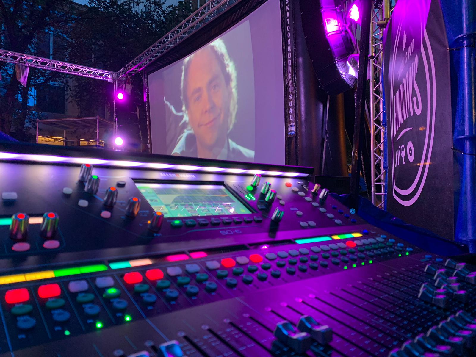 Saskatoon YXE Audio Mixing Sound Board Digital Audio Mixer Rental  Allen  Heath SQ6