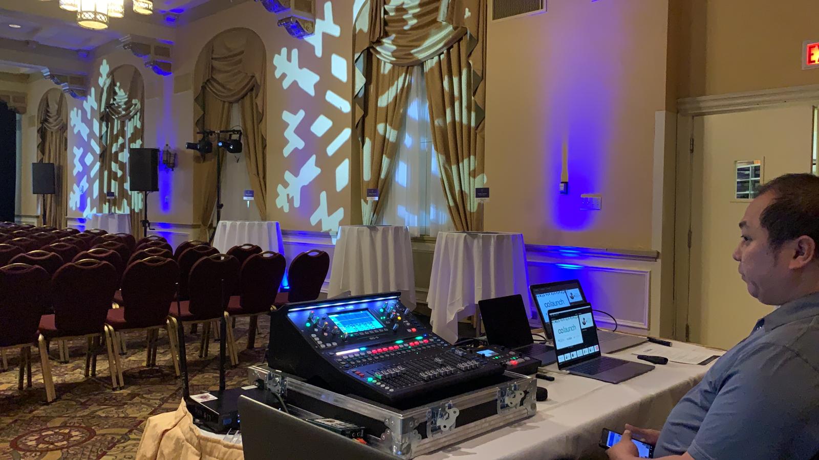 Saskatoon YXE Audio Mixing Sound Board Digital Audio Mixer Rental  Allen  Heath SQ6