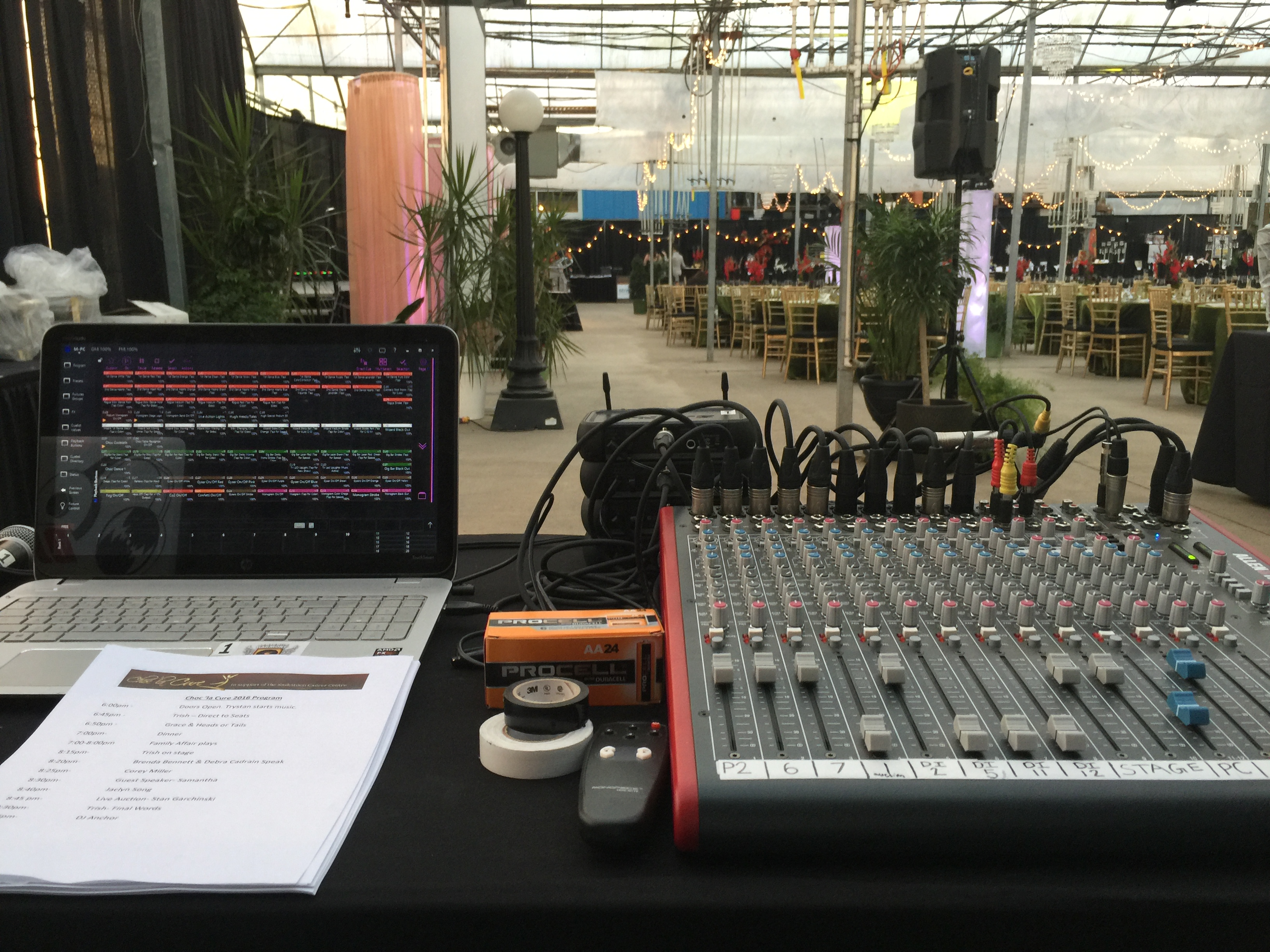 Saskatoon YXE Audio Mixing Sound Board Digital Audio Mixer Rental  Allen  Heath SQ6