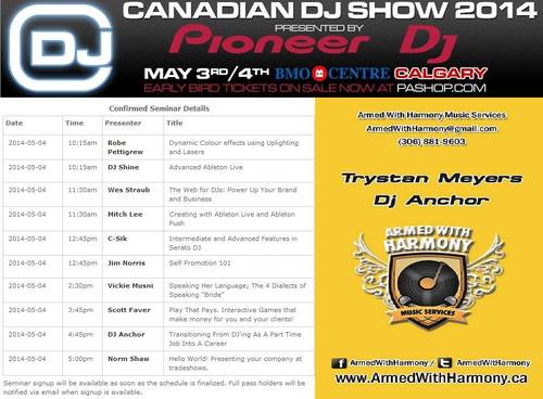 Canadian Dj Show Calgary