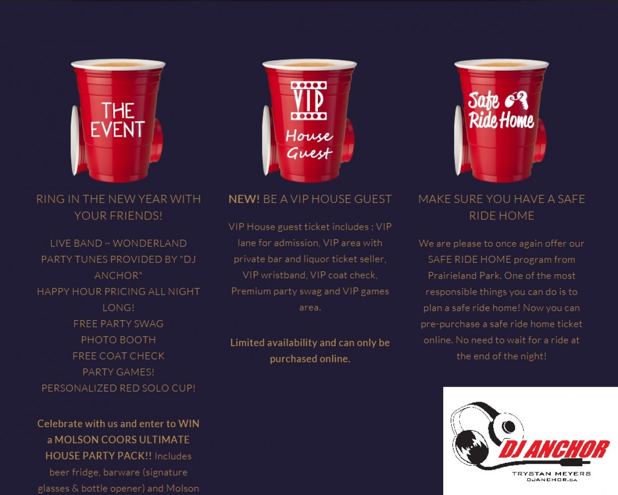 The BIGGEST New Years Eve Party in Saskatoon Saskatchewan