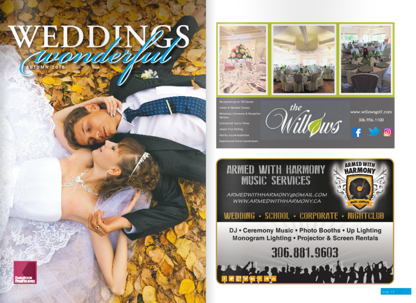 Weddings Wonderful - Saskatoon Star Phoenix - Saskatoon DJ & Photo Booth Armed With Harmony