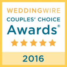 Armed With Harmony, We Won! Saskatoon DJ Wedding Wire Couples Choice Award 2016!