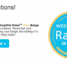 Wedding Wire Rated!
